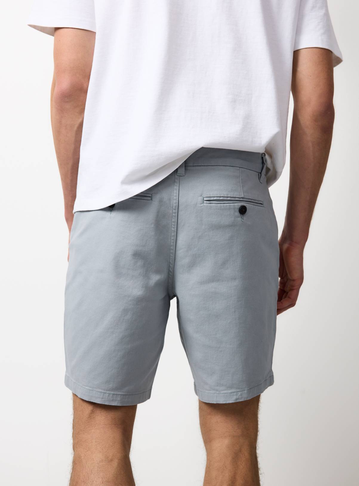 Light Blue Chino Shorts 34 - Image 5